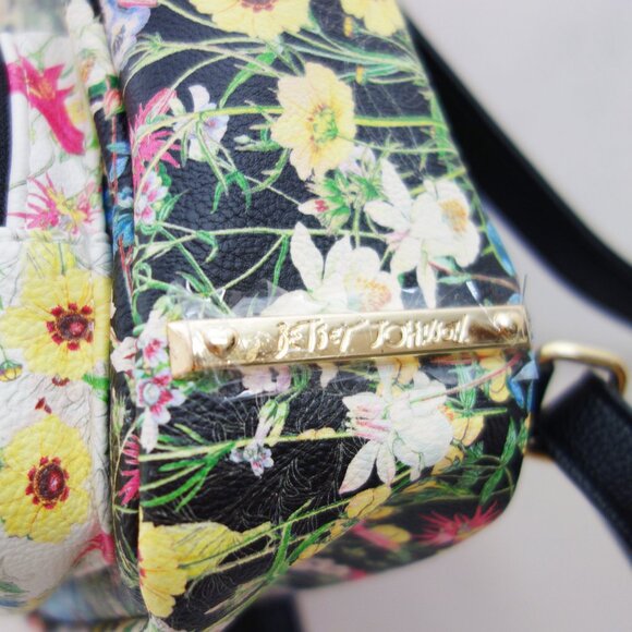 Betsey Johnson Dog/Puppy Floral Multicolor Mini Backpack NWOT! - Picture 8 of 10